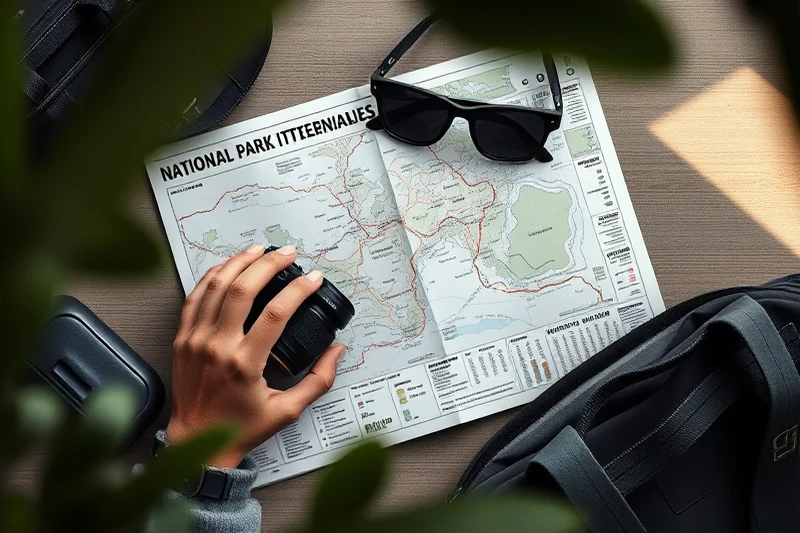 national park itineraries budget examples — National Park Itineraries Budget Examples (the finished result)
