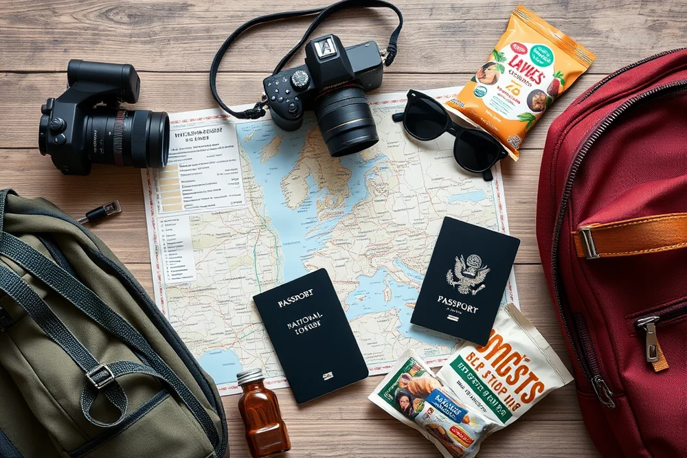national park itineraries food & stops — National Park Itineraries Food & Stops (the finished result)