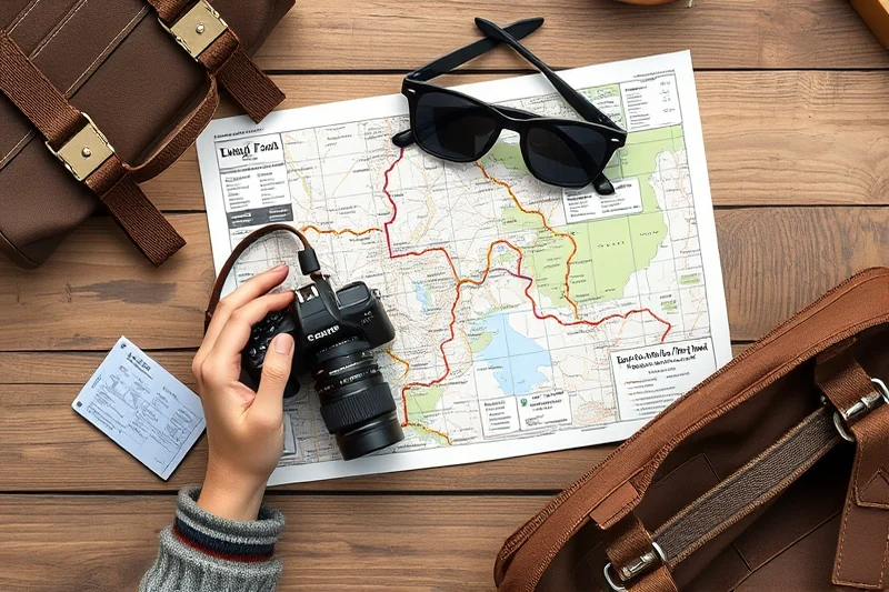 budget national park itineraries routes — Budget National Park Itineraries Routes (the finished result)