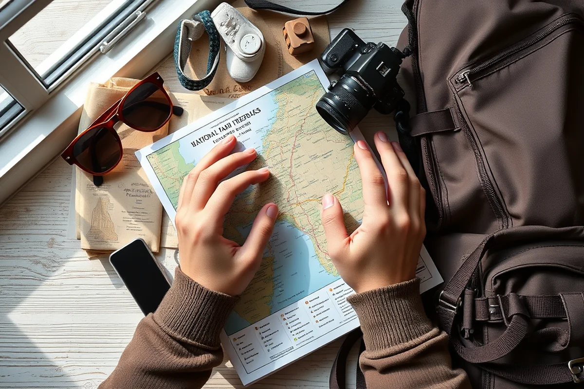 budget national park itineraries timing — Budget National Park Itineraries Timing (the finished result)