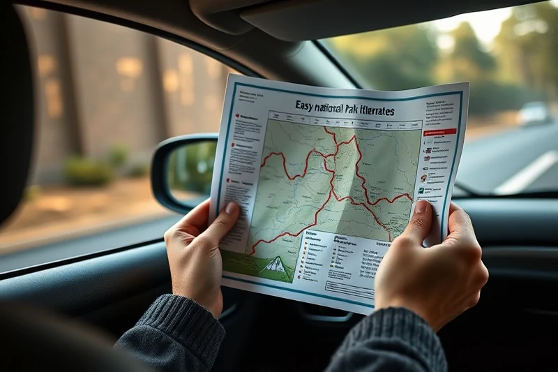 easy national park itineraries routes — Easy National Park Itineraries Routes (step by step)