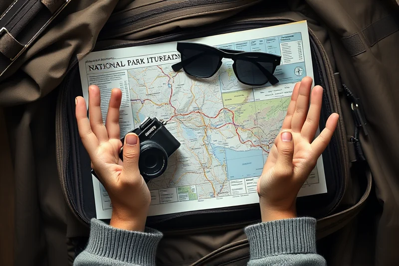 easy national park itineraries routes — Easy National Park Itineraries Routes (the finished result)