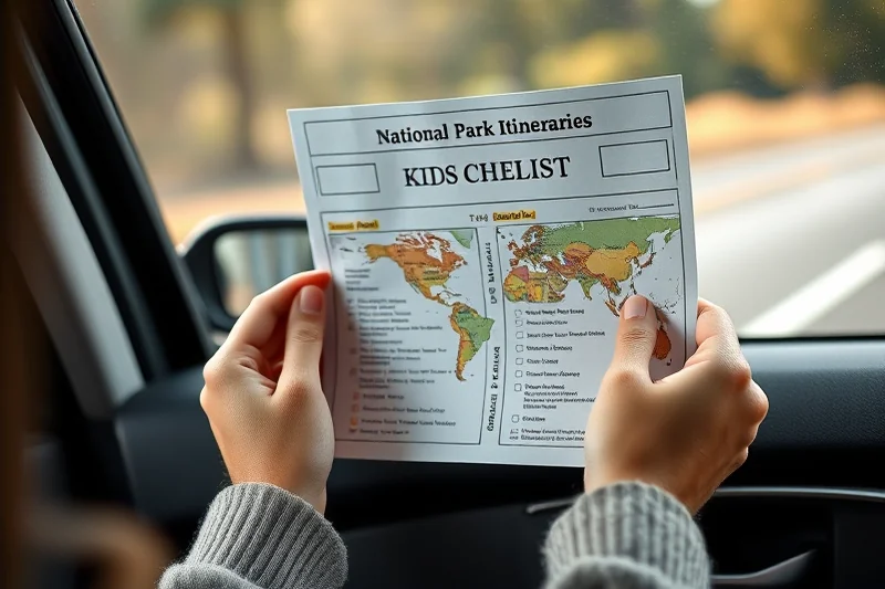 national park itineraries kids checklist — National Park Itineraries Kids Checklist (step by step)