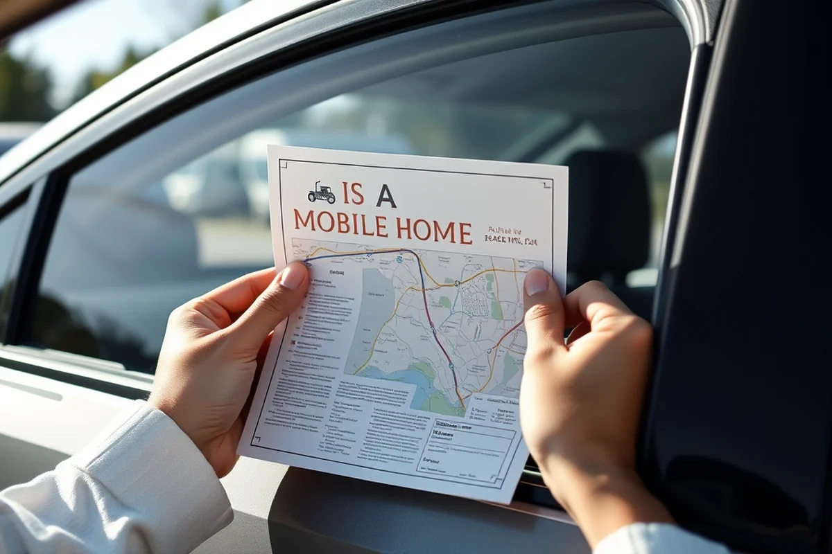 is a mobile home park — Is A Mobile Home Park (step by step)