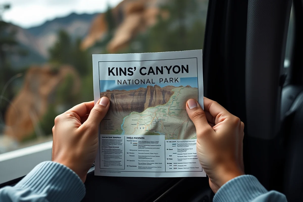 kings canyon national park — Kings Canyon National Park (step by step)