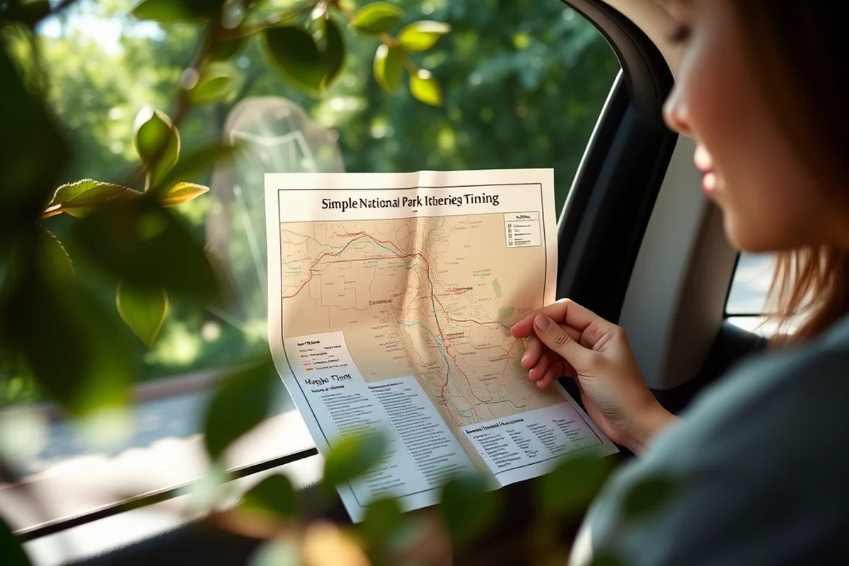 simple national park itineraries timing — Simple National Park Itineraries Timing (step by step)