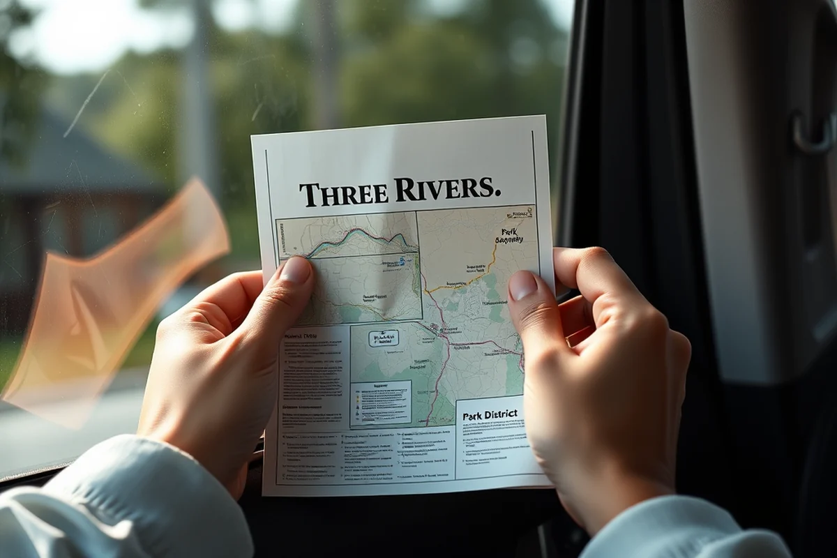 three rivers park district — Three Rivers Park District (step by step)