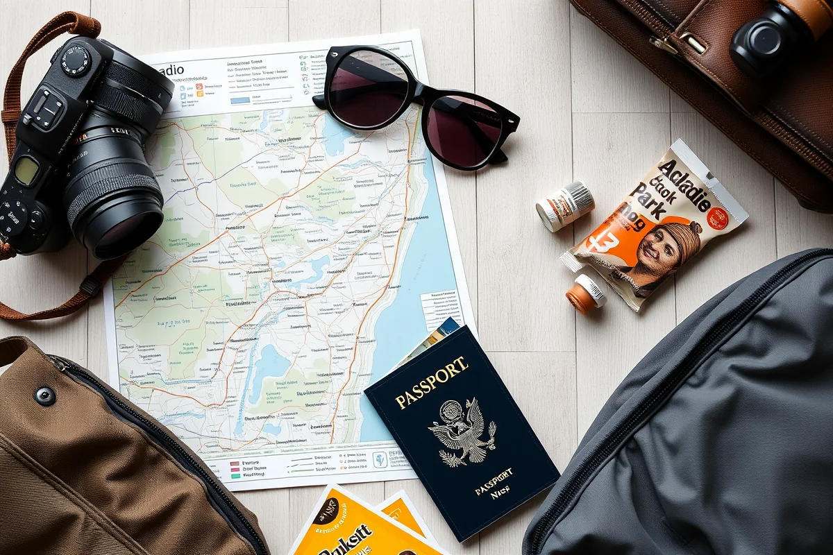 acadia national park itineraries — Acadia National Park Itineraries (the finished result)