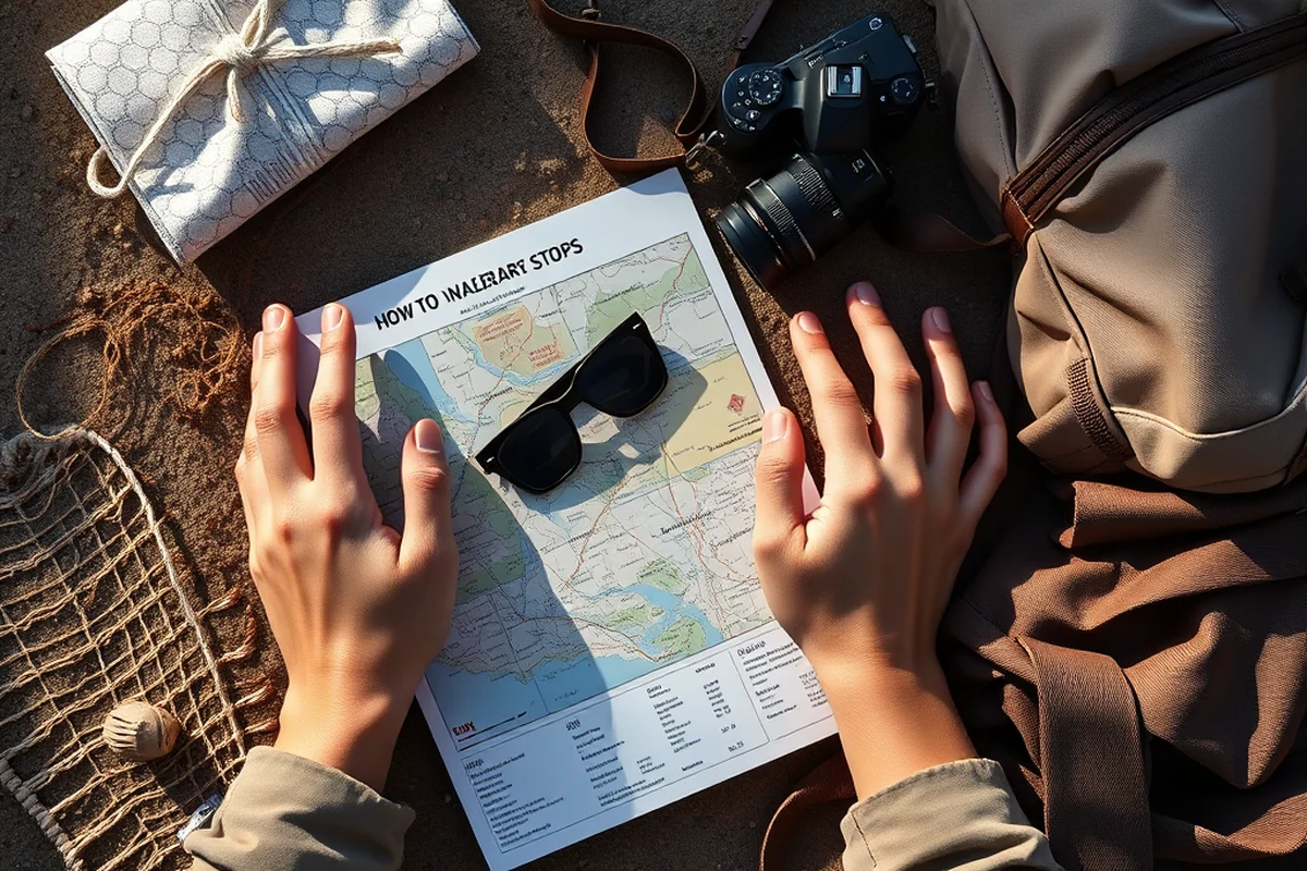 how to national park itineraries stops — How To National Park Itineraries Stops (the finished result)