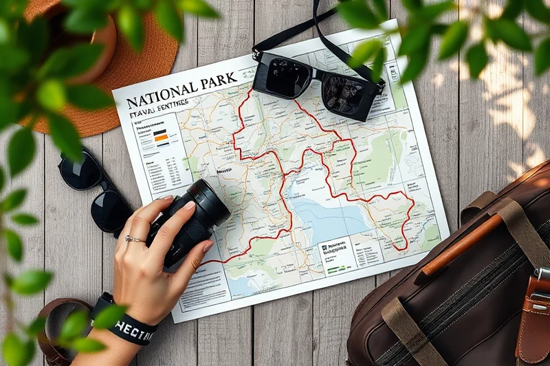 national park itineraries itineraries routes printable — National Park Itineraries Itineraries Routes Printable (the finished result)