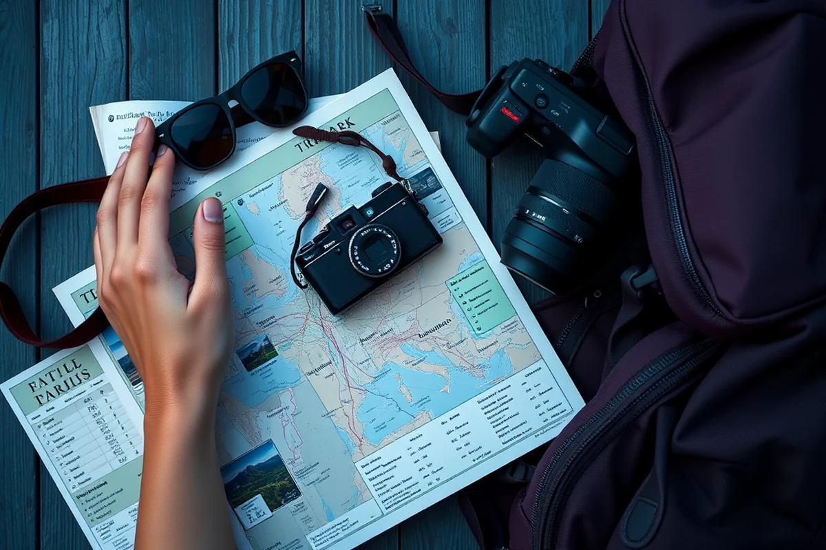 national park itineraries timing for beginners — National Park Itineraries Timing For Beginners (the finished result)