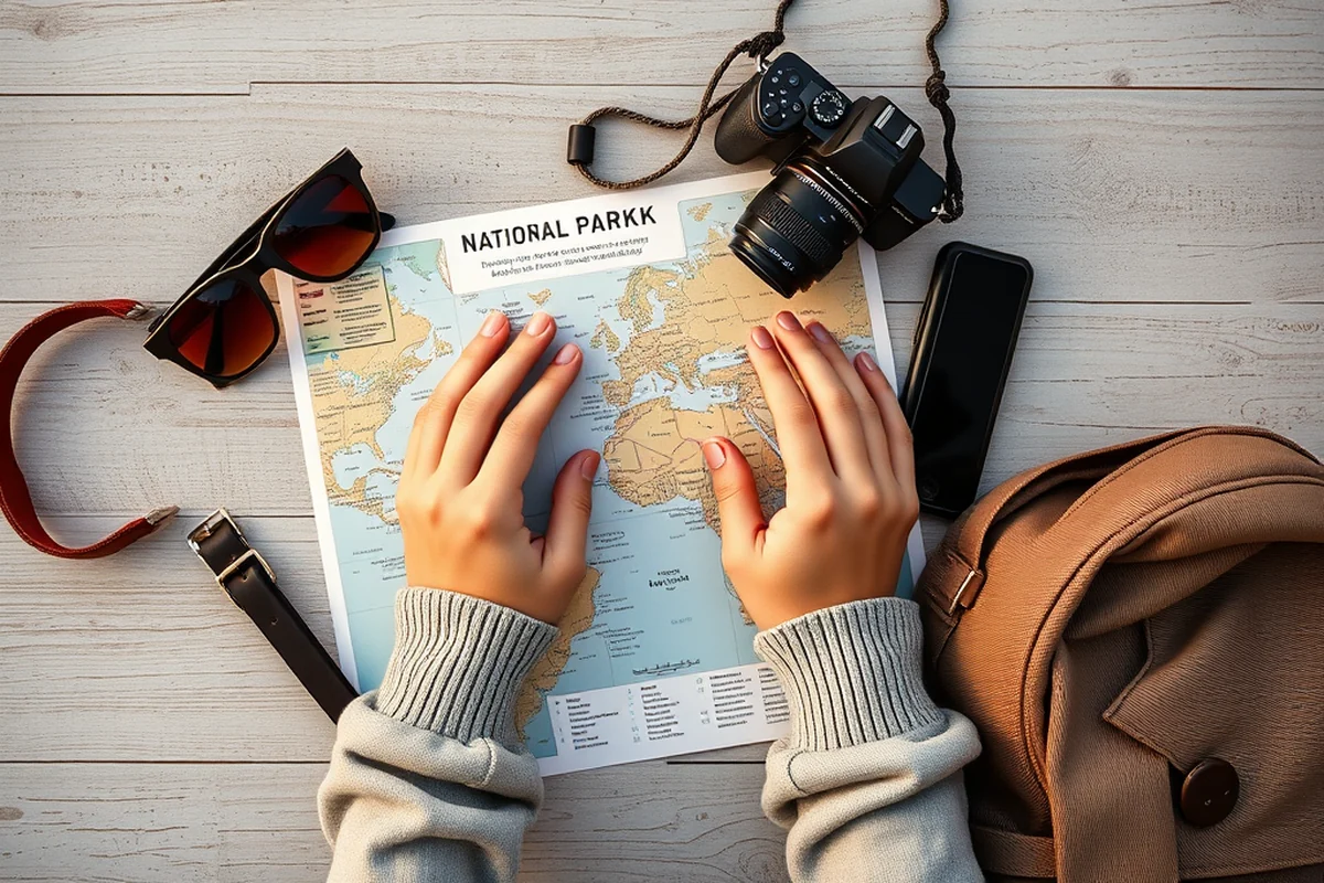 national park itineraries with kids family printable — National Park Itineraries With Kids Family Printable (the finished result)