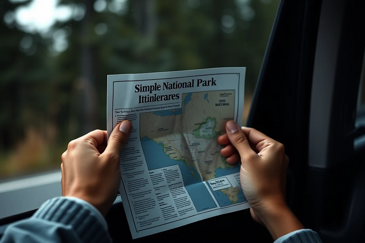 simple national park itineraries stops — Simple National Park Itineraries Stops (step by step)